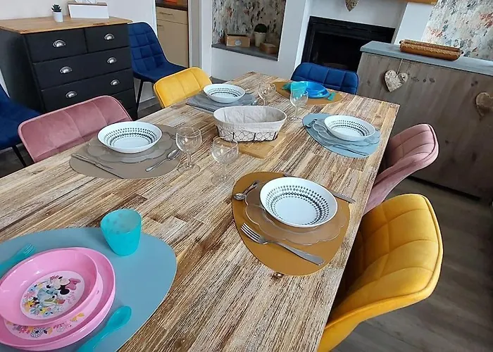 Aux Pierres d'Opale, maison 3 ch, 4 à 6 pers